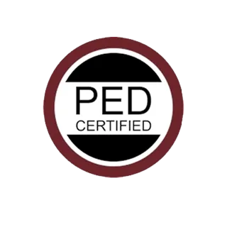 PED Certified